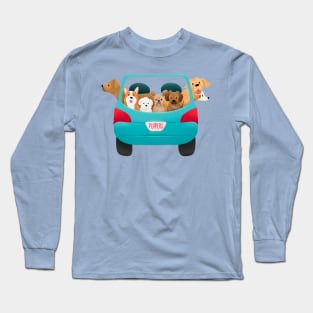 Pup Car Long Sleeve T-Shirt